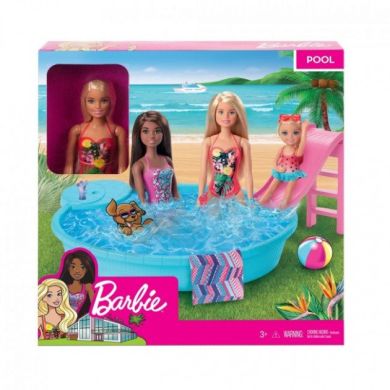 Ігровий набір Barbie Барбі Розваги біля басейну GHL 91
