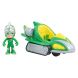 Игровой набор Герои в масках Гоночная машина Гекко зеленый 24978
