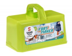 Ігровий набір Same Toy 2 в 1 для ліплення зі снігу та піску зелений 618Ut-1