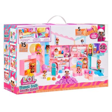 Игровой набор с куклой L.O.L. SURPRISE! серии Squish Sand ВОЛШЕБНЫЙ ДОМ (с аксес.) 593218