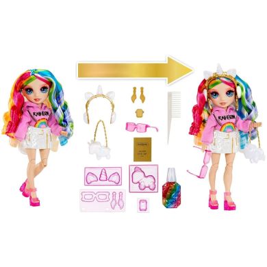Игровой набор с куклой RAINBOW HIGH серии Creative Crystals АМАЯ (с аксессуарами) 121411