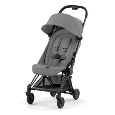 Коляска Coya Matt Black Mirage Grey Cybex 522004325