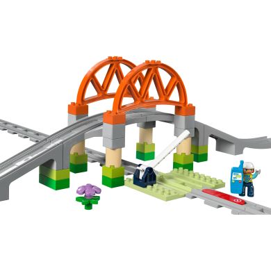 Конструктор Додатковий набір. Залізничний міст і колії LEGO DUPLO Town 10426