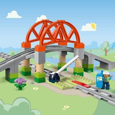 Конструктор Додатковий набір. Залізничний міст і колії LEGO DUPLO Town 10426