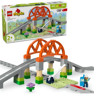 Конструктор Додатковий набір. Залізничний міст і колії LEGO DUPLO Town 10426