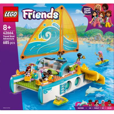 Конструктор Приключения на туристической лодке LEGO Friends 42664