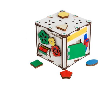 Кубик розвивальний GoodPlay з підсвічуванням 22х22х23 K 007, Різнокольоровий