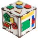 Кубик развивающий GoodPlay с подсветкой 22х22х23 K 007, Разноцветный