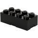 Восьмиточечный черный бокс для хранения Х8 Lego 40231733