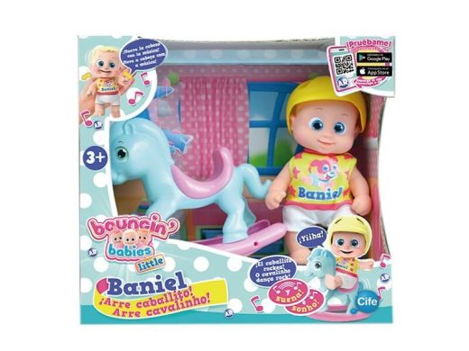 Лялька Baniel Bouncin Babies з конячкою 801003
