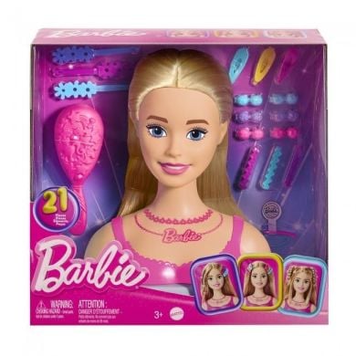 Кукла-манекен для причесок Классика Barbie с аксессуарами HMD88