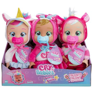 Лялька Плакса НІЖНІ ОБІЙМИ. ЗІРКОВІ ТАЛАНТИ Дейзі, 25 см Cry Babies 911550