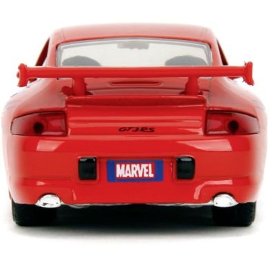 Машина металлическая Jada Марвел. Человек-паук Порше 911 GT3 RS (996), масш. 1:32, 8+ 253222020