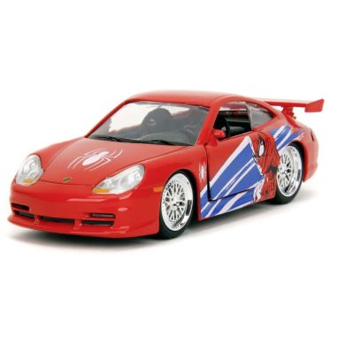 Машина металлическая Jada Марвел. Человек-паук Порше 911 GT3 RS (996), масш. 1:32, 8+ 253222020