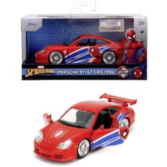 Машина металлическая Jada Марвел. Человек-паук Порше 911 GT3 RS (996), масш. 1:32, 8+ 253222020