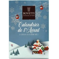Молочний шоколад Різдвяний Календар 150 г, Bovetti 3501940123202