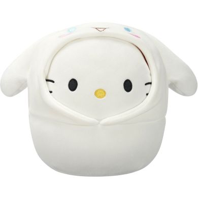 Мягкая игрушка SQUISHMALLOWS серии Хелоу Китти ХЕЛОУ КИТТИ В ОБРАЗЕ СЕННАМОРОЛЛ (20 см) SQSN00389