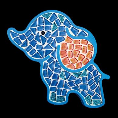 Набор для творчества Mosaaro со стеклянной детской мозаикой. Слонёнок МА7000 MA7000