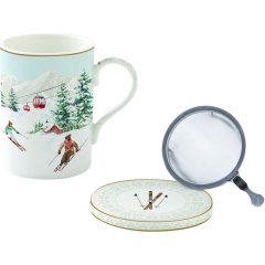 Набор для заваривания чая 350мл в цветной коробке CHALET POZZI MILANO 0105CHAL