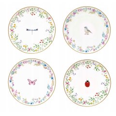 Набор из 2 фарфоровых тарелочек диаметром 16 см FANCY GARDEN POZZI MILANO I004R1372FGAR
