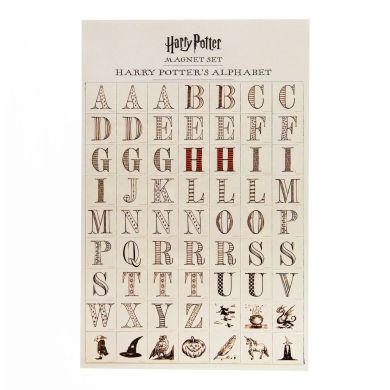 Набор магнитов алфавит Гарри Поттера Harry Potter Гарри Поттер IHPM01