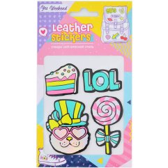 Набір наклейок YES Leather stikers Sweets 531622