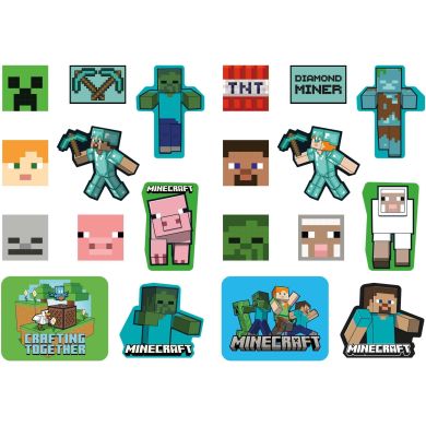 Набір наліпок 2D Yes Minecraft 708529