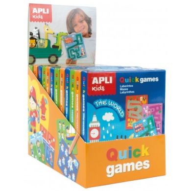 Набір настільних ігор ApliKids для навчання і подорожей 000015231