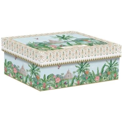 Набор из 2 чашек 240 мл с блюдцами из фарфора PARADISE SAUVAGE POZZI MILANO M006R0132PASA