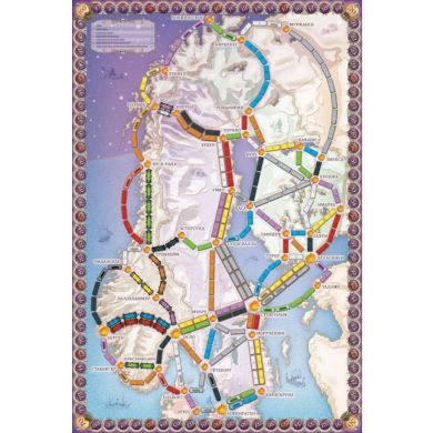Настільна гра Hobby World Ticket to Ride: Північні Країни 8+ 1702