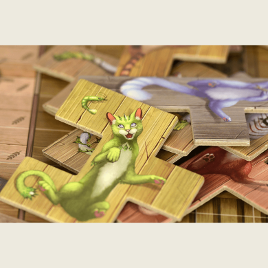 Настольная игра IGAMES Остров кошек: Неожиданные гости дополнение на украинском TCOK604UA