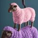 Настольная лампа Colorful Sheep розовая, 35x20x67,5 см Werner Voss 56529