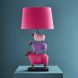 Настольная лампа Colorful Sheep розовая, 35x20x67,5 см Werner Voss 56529