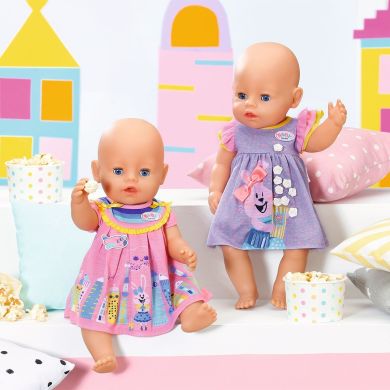 Одяг для ляльки Baby Born — Мила сукня Фіолетова 828243-2