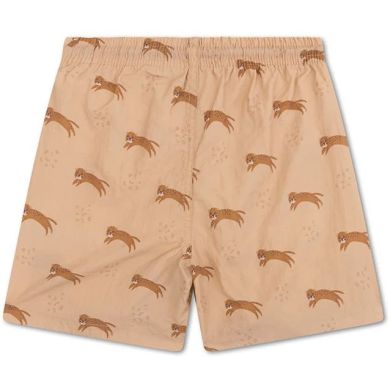 Плавки-шорты Коричневый Леопард Animal 110/116 Swim Essentials 2024SE1520