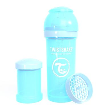 Антиколиковая бутылочка Twistshake 260 мл, светло-голубая 78256