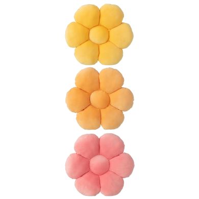 Подушка FLOWER 3 цвета (45x45x5cм) J-LINE 64024