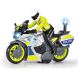 Поліцейський мотоцикл Патрулювання з фігуркою, звукові і світлові ефекти, 17 см, 3+ DICKIE TOYS 3712018