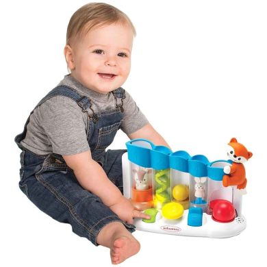 Развивающая игрушка Infantino Пианино с шариком со световыми эффектами 216428I, Синий