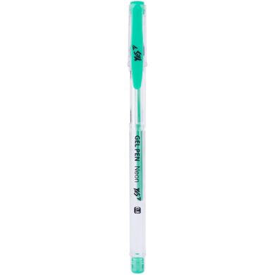 Ручка гелевая YES Neon 15 цв, 30 шт/тубус 411712