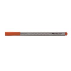 Ручка капілярна Faber-Castell «Grip Finepen» 0,4мм помаранчева 22258