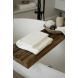 Полотенце для ванны DELUX 50x100см, белый Tiseco 3511WHITE