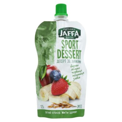Смузі Jaffa Sport Dessert Банан, яблуко, чорниця, полуниця та злаки 120 г 7072