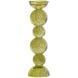 Подсвечник &Oslash;9,5x34 см ITINGA, стекло, пузырьковое, оливково-зеленое Light&Living 6074081