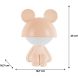 Світильник-нічник LED з акумулятором Cute Mouse,персиковий Kite K25-316-2-4