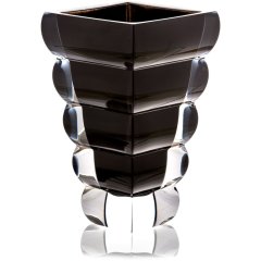 Ваза ADRIA черная 25*14,6 см, хрусталь Roga&scaron;ka 131757