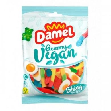 Желейні цукерки Damel Веганський мікс 80 г Shiny vegan, Shiny mix 66334 8411500124097