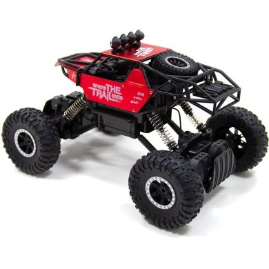 Автомобиль OFF-ROAD CRAWLER с р/у WHERE THE TRAIL ENDS (красный, акум. 7.2V, металл. корпус, 1:14) SL-121RHMR