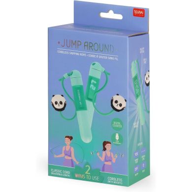 Беспроводная скакалка JUMP AROUND Панда Legami RJR0001