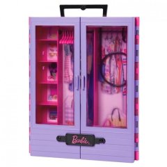 Бузкова шафа для одягу Barbie Барбі HJL65